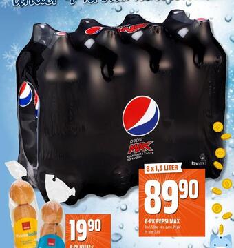 Coop Obs 8-pk pepsi max tilbud