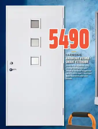 Coop Obs Harmonie vienna smart ytterdør tilbud