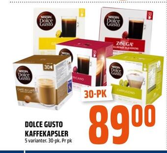 Coop Obs Dolce gusto kaffekapsler tilbud