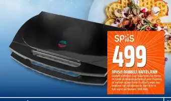 Coop Obs Spiis® dobbelt vaffeljern tilbud