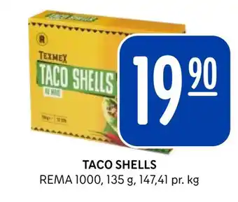 Rema 1000 Taco shells tilbud