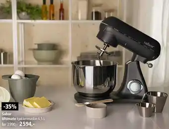 Sabor ultimate kjøkkenmaskin 6,5 l