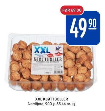 Rema 1000 Xxl kjøttboller tilbud