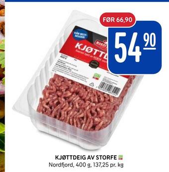 Rema 1000 Kjøttdeig av storfe tilbud
