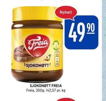 Rema 1000 Sjokonøtt freia tilbud