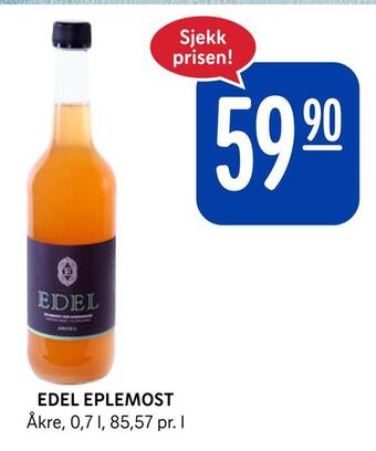 Rema 1000 Edel eplemost tilbud