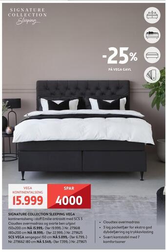 Bohus Signature collection sleeping vega tilbud