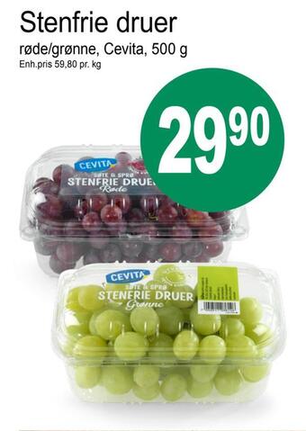 Joker Stenfrie druer tilbud