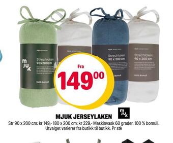 Coop Extra Mjuk jerseylaken tilbud