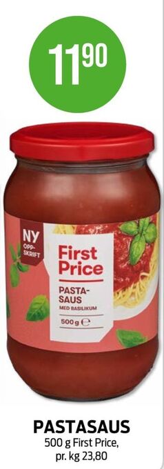 Kiwi First price saus tilbud