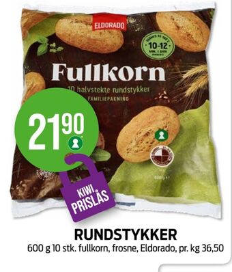 Kiwi Eldorado rundstykker tilbud