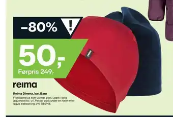 XXL Sport Reima dimma, lue, barn tilbud