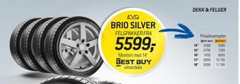 Thansen Brio silver tilbud