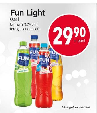 Nærbutikken Fun light tilbud