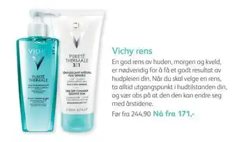 Vitusapotek Vichy rens tilbud