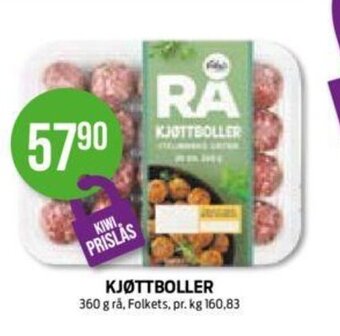 Kiwi Kjøttboller tilbud