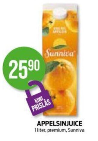 Kiwi Appelsinjuice tilbud
