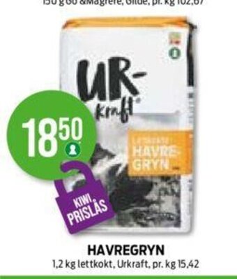 Kiwi Havregryn tilbud