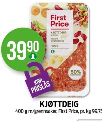 Kiwi Kjøttdeig tilbud