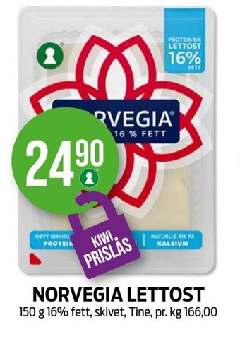 Kiwi Norvegia Lettost tilbud