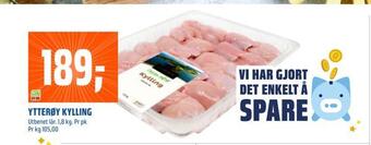 Coop Obs Ytterøy kylling tilbud