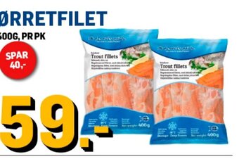 Price Lagerbutikk Ørretfilet tilbud