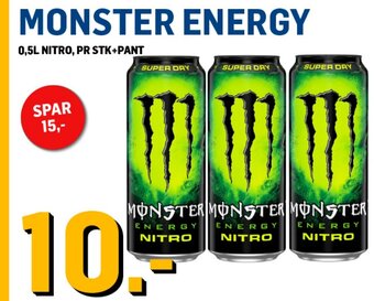 Price Lagerbutikk Monster Energy tilbud
