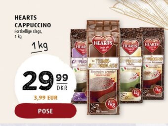 Scandinavian Park Hearts Cappuccino tilbud