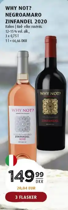 Scandinavian Park Why Not Negroamaro Zinfandel 2020 tilbud