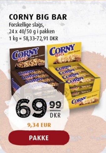 Scandinavian Park Corny Big Bar tilbud