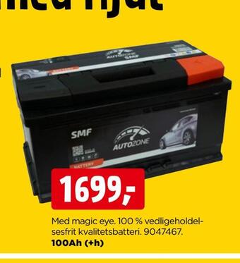 jem & fix Bilbatteri tilbud