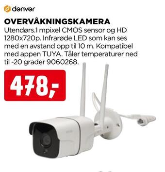 jem & fix Overvåkningskamera tilbud