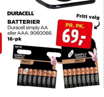 jem & fix Batterier tilbud