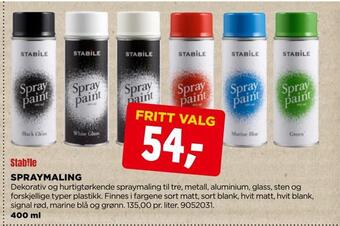 jem & fix Spraymaling tilbud