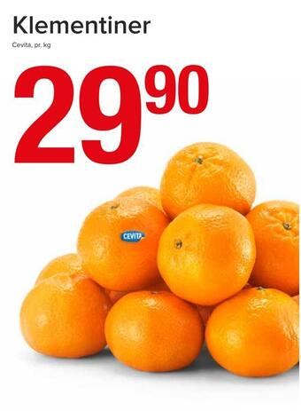 Spar Klementiner tilbud