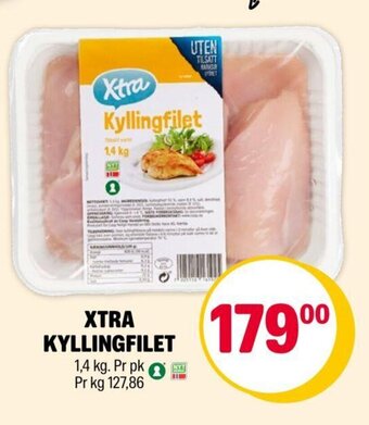 Coop Extra Xtra Kyllingfilet tilbud