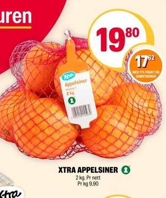 Coop Extra Xtra Appelsiner tilbud