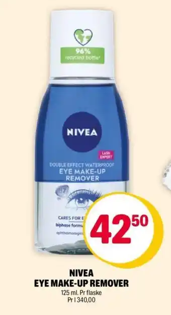 Coop Extra Nivea Eye Make-Up Remover tilbud
