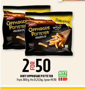 Coop Prix Hoff Opphogde Potteter tilbud