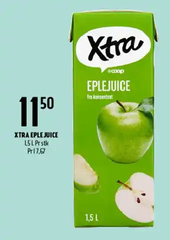 Coop Prix Xtra Eplejuice tilbud