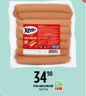 Coop Prix Xtra Grillpolser tilbud