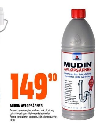 Obs Bygg Mudin Avlopsapner tilbud