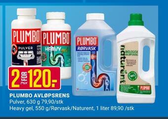 Europris Plumbo avløpsrens tilbud