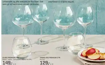 Jernia Glass premium 2 pk tilbud