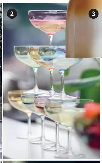Tilbords Happy champagneglass tilbud