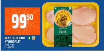 Coop Obs Den stolte hane kyllingfilet tilbud