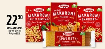 Coop Prix Sopps pasta tilbud