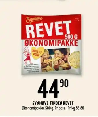 Coop Prix Synnøve finden revet ost tilbud