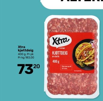 Coop Marked Xtra kjøttdeig tilbud