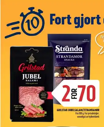 Grilstad salami
